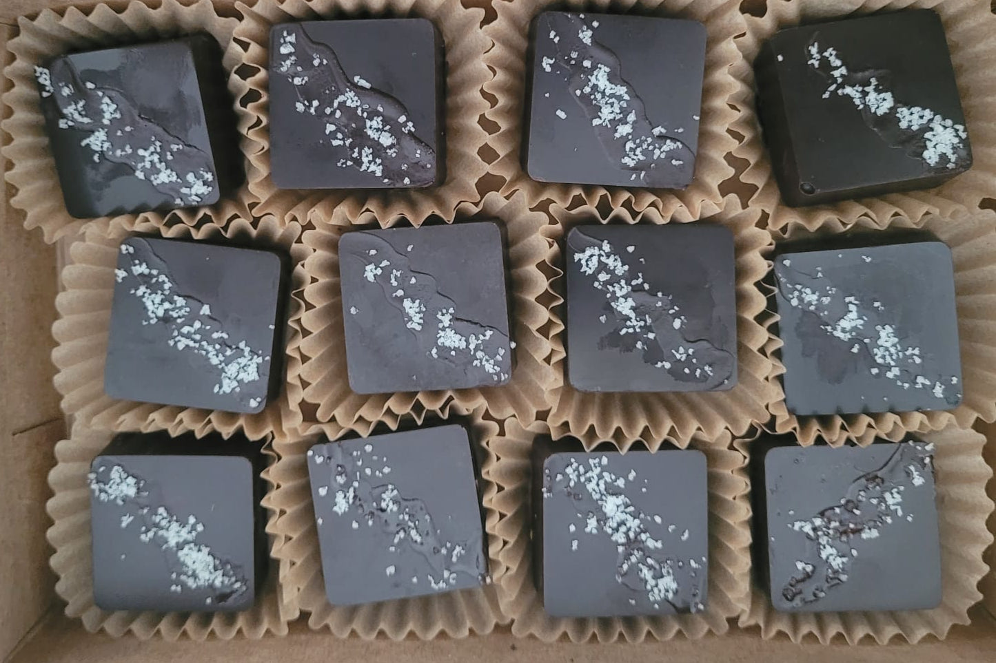 Dark Chocolate caramel Sea Salt Pack